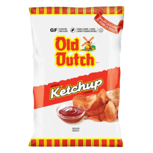 Old Dutch Gluten-Free Potato Chips Ketchup 235 g