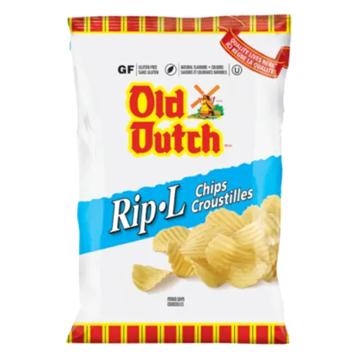 Rip-L Potato Chips Plain 330 g