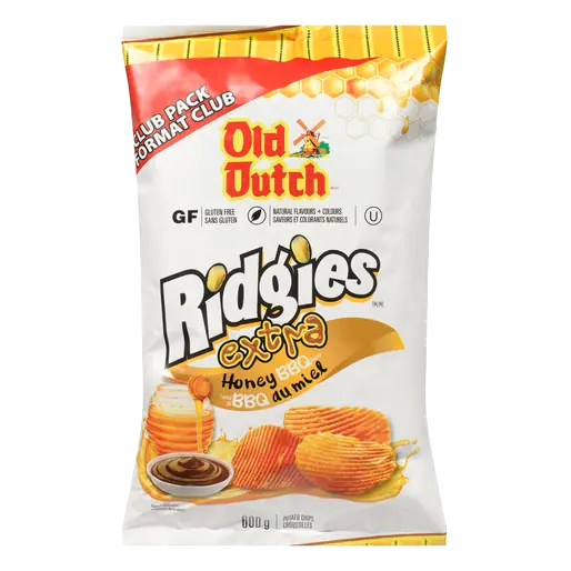 Gluten-Free Potato Chips Extra Honey BBQ 600 g