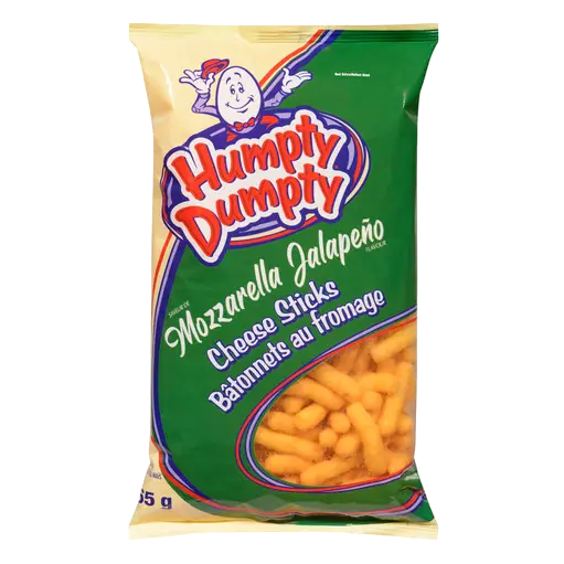 Humpty Dumpty Cheese Sticks Mozzarella Jalapeño Flavour 265 g
