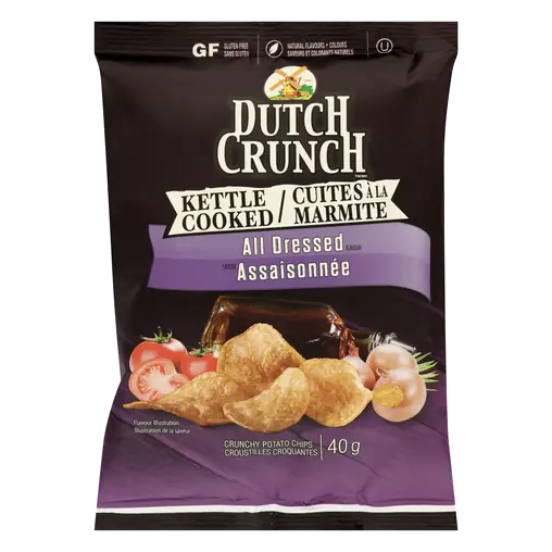 Crunch Crunchy Kettle Chips All Dressed 40 g