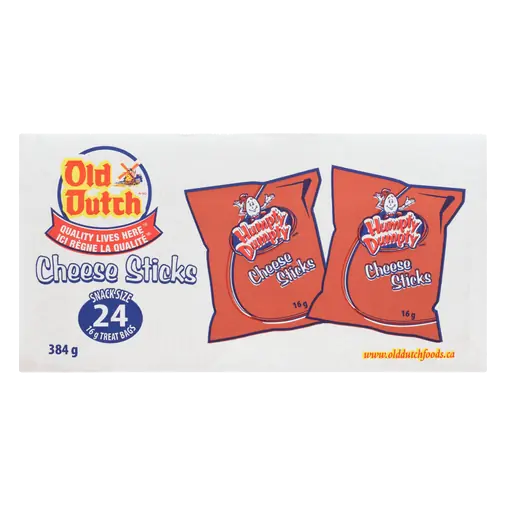 Humpty Dumpty Halloween Pack 24 Treat Bags Cheese Sticks 384 g