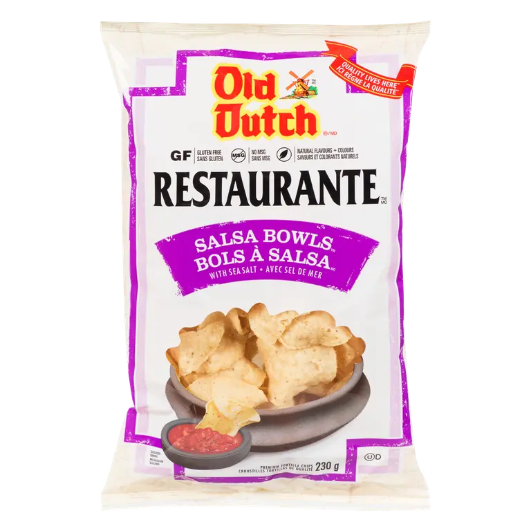 Restaurante Gluten-Free Tortilla Chips Salsa Bowls 230 g