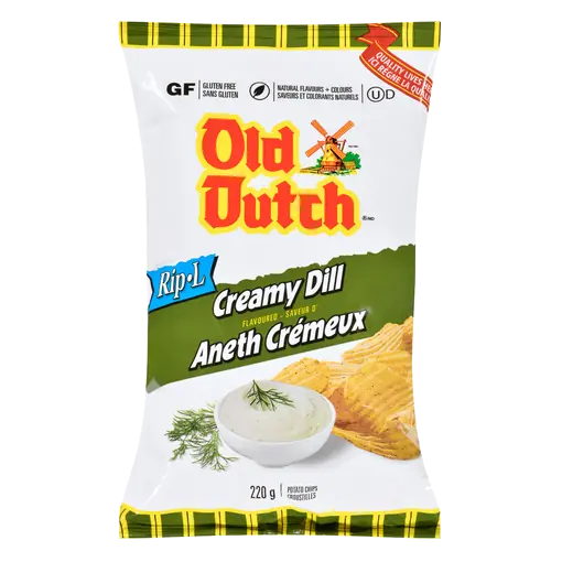 Rip-L Potato Chips Creamy Dill 200 g
