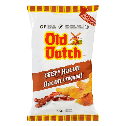 Potato Chips Crispy Bacon 235 g