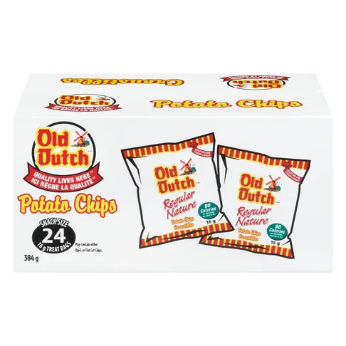 Potato Chips Regular 24 x 16 g