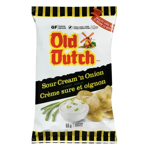 Sour Cream N Onion Potato Chips 66 g