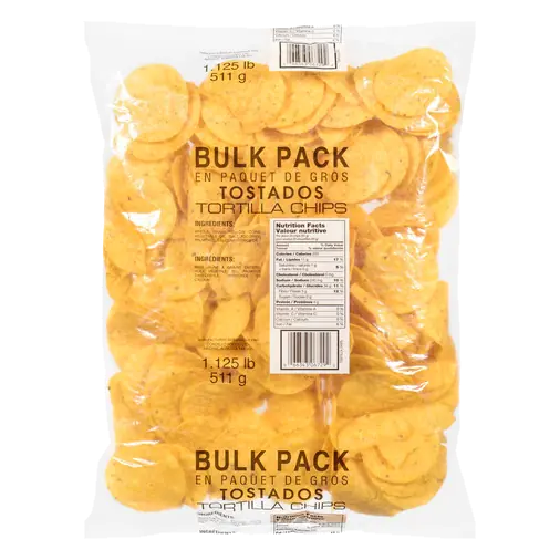 Tortilla Chips Tostados Bulk Pack 511 g