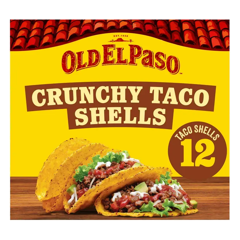 12 x Crunchy Taco Shells 135g