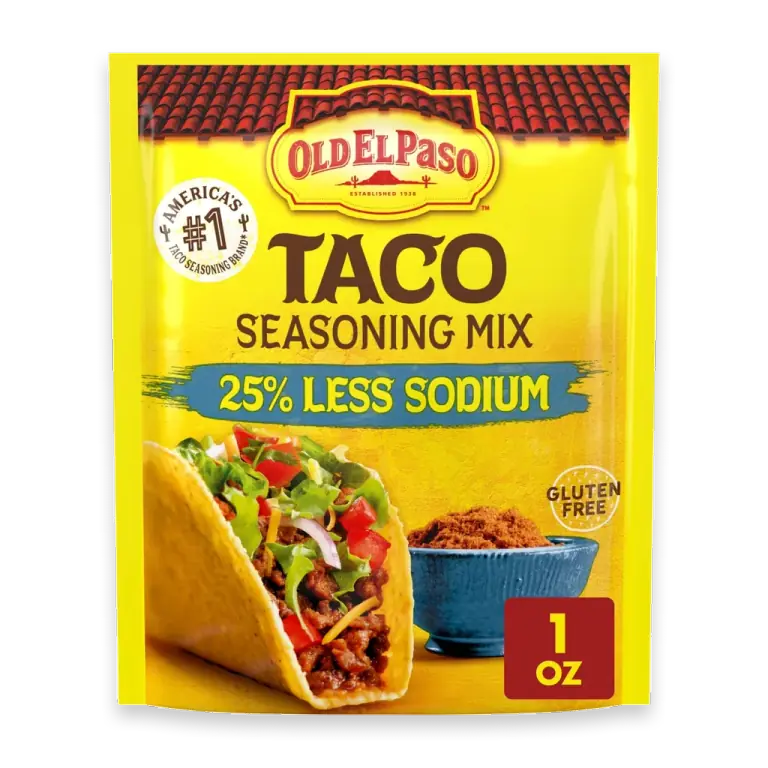 25% Less Sodium Taco Seasoning Mix