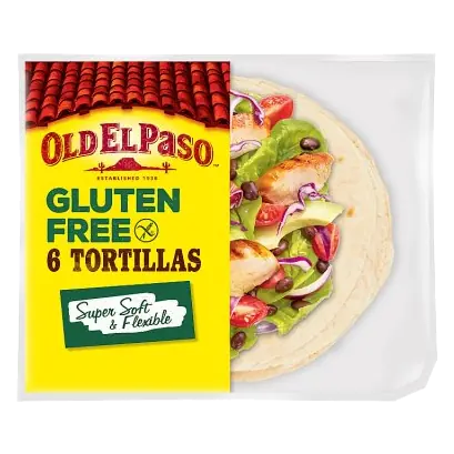 6 Gluten Free Tortillas