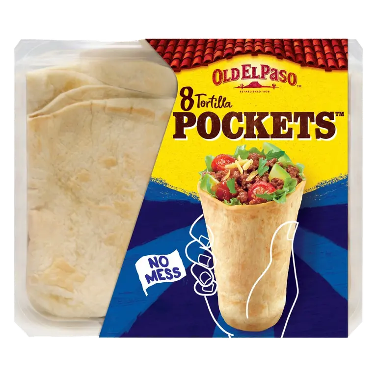 8 Tortilla Pockets