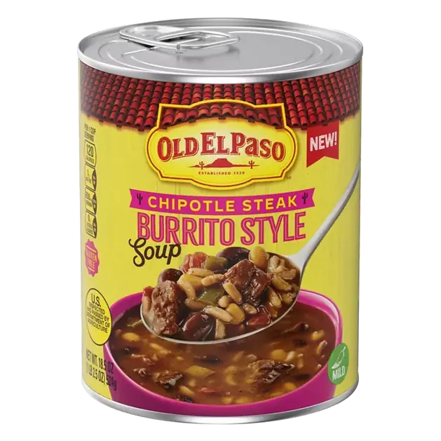 Burrito Style Mild Chipotle Steak Soup