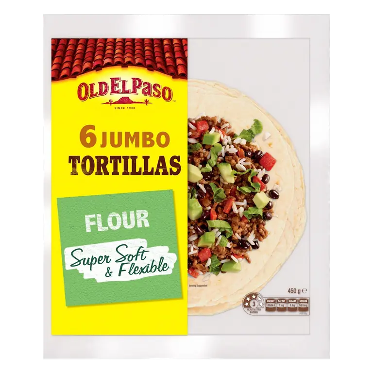 Burrito Tortillas Jumbo