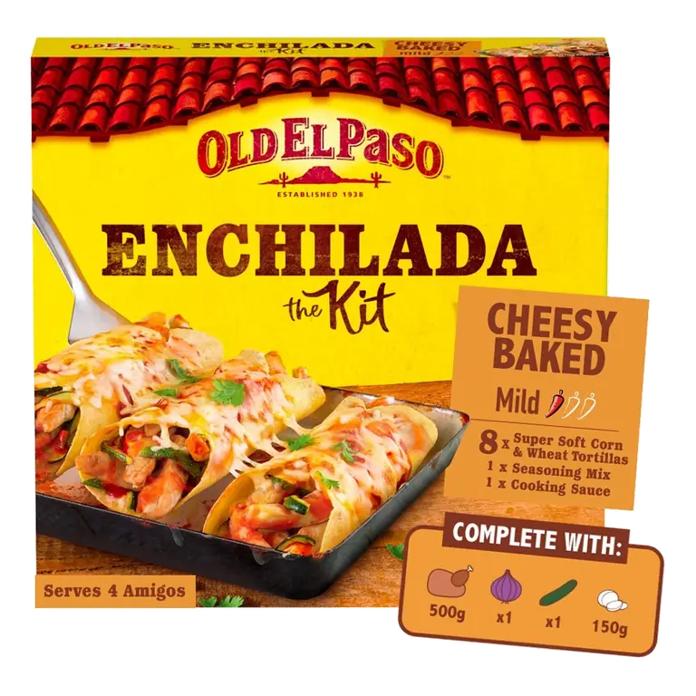 Cheesy Baked Enchilada Dinner Kit