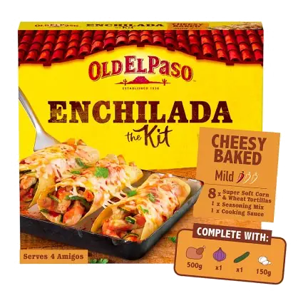 Cheesy Baked Enchiladas