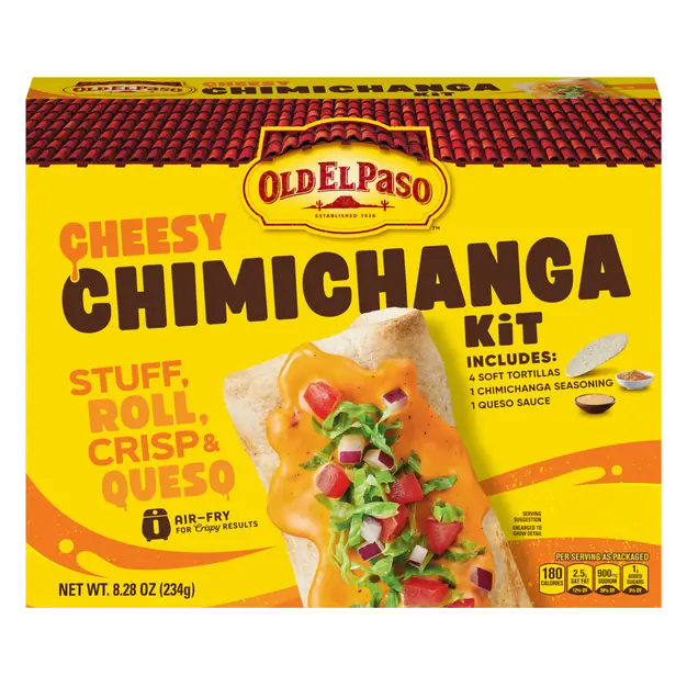 Cheesy Chimichanga Kit - 4 ct