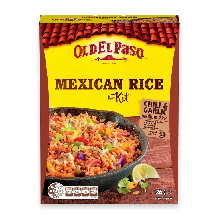 Chili & Garlic Rice Kit Mexican Style