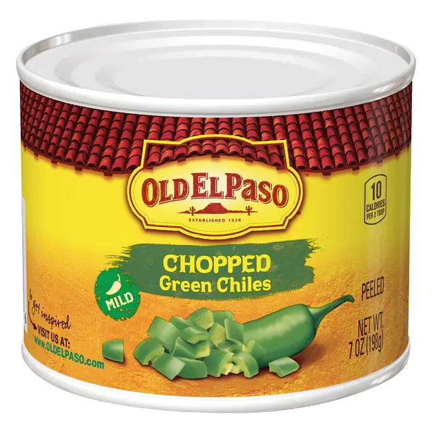 Chopped Mild Peeled Green Chiles