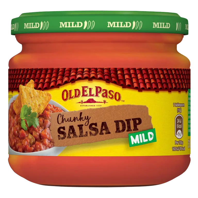 Old El Paso Chunky Salsa Dip Mild 312g