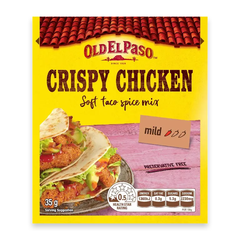 Crispy Chicken Spice Mix Mexican Style