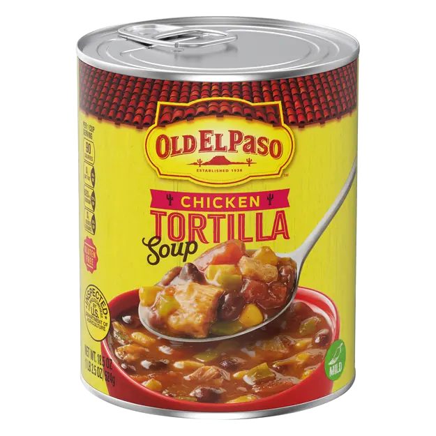 Gluten Free Mild Chicken Tortilla Soup