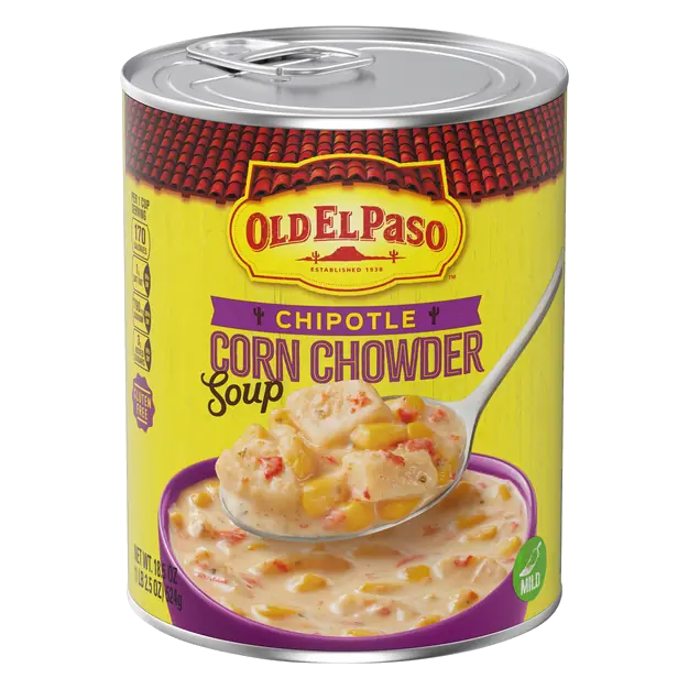 Gluten Free Mild Chipotle Corn Chowder Soup