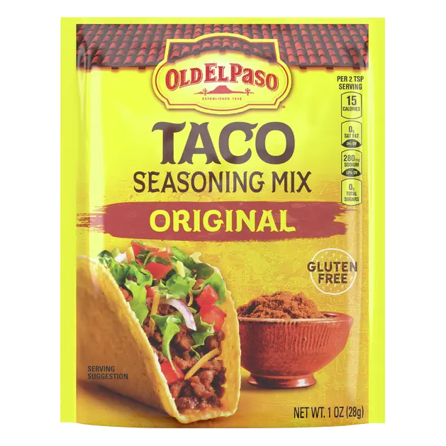 Gluten Free Original Taco Seasoning Mix Packet
