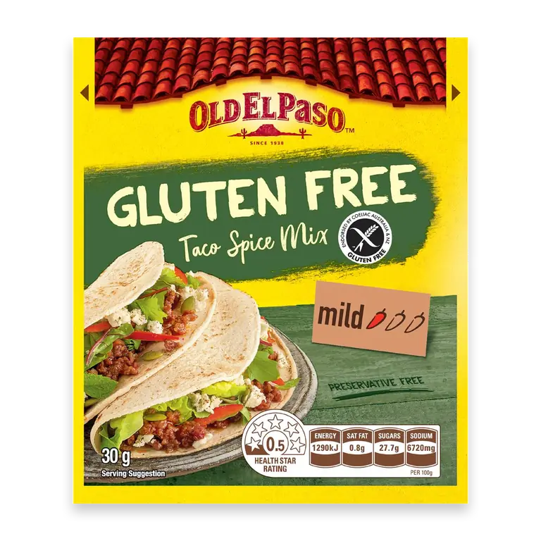 Gluten Free Taco Spice Mix Mild