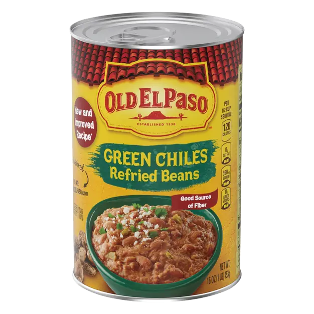 Green Chiles Refried Beans