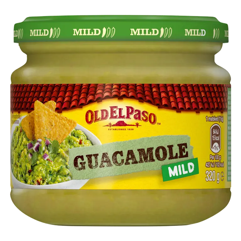 Old El Paso Guacamole Mild 320g
