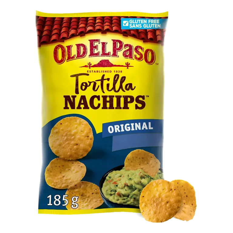Mexican Gluten Free Crunchy Nacho Chips 185g