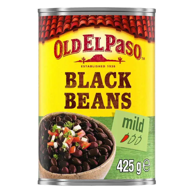 Mild Black Beans 425g