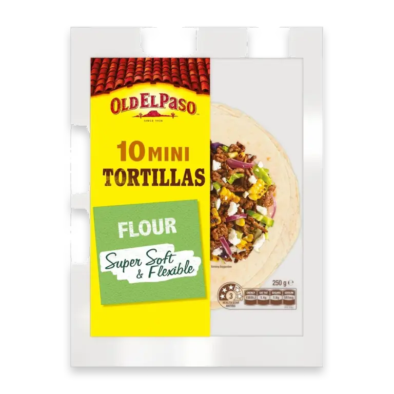Mini Taco Tortilla Wraps
