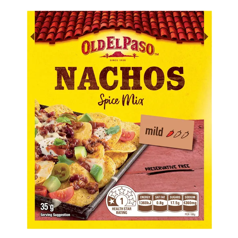 Nachos Spice Mix Mild
