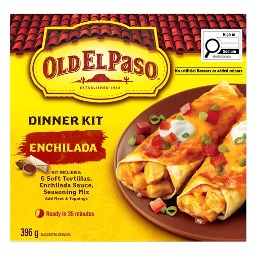 Enchilada Dinner Kit 6 Tortillas 396 g