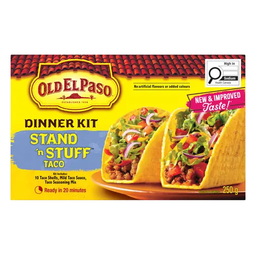 Taco Dinner Kit Stand 'n Stuff 250 g