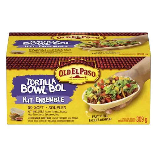 Tortilla Bowl Kit 309 g