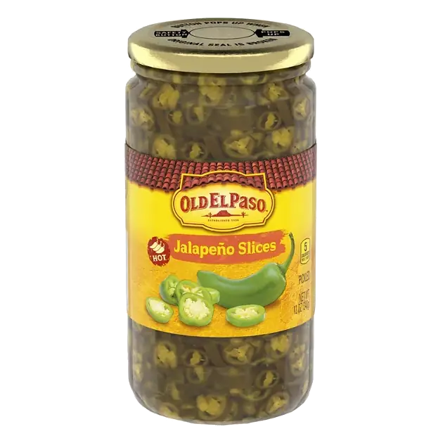 Pickled Hot Jalapeno Slices
