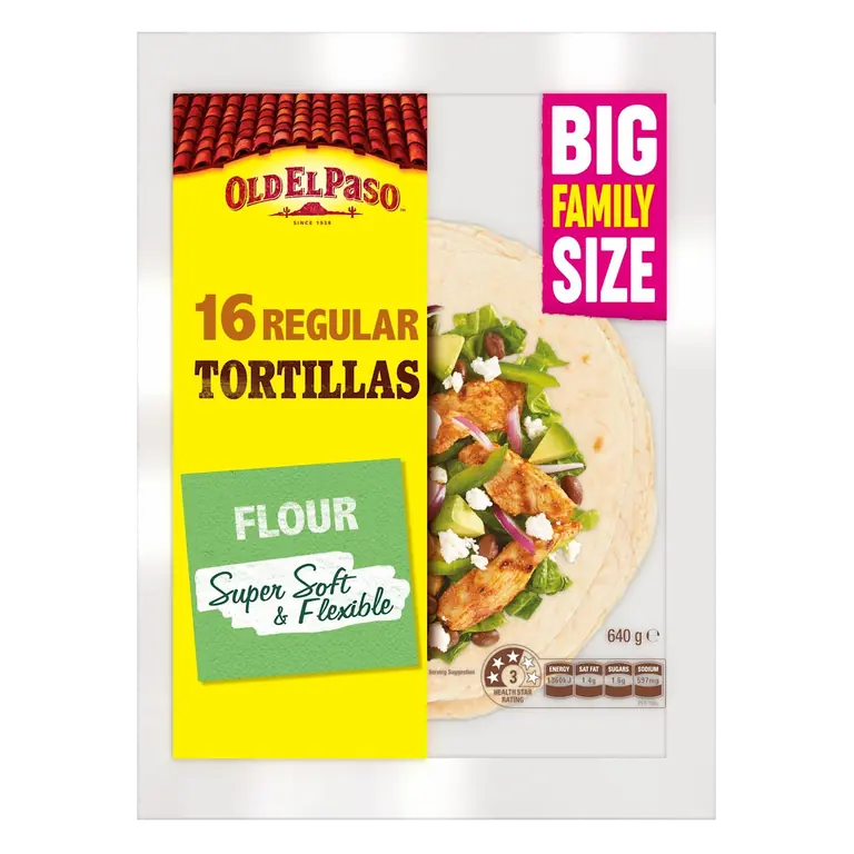 Regular Tortillas