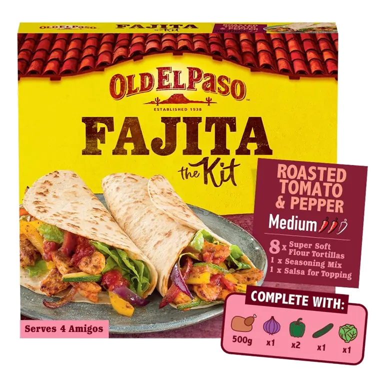Roasted Tomato & Pepper Fajita Kit