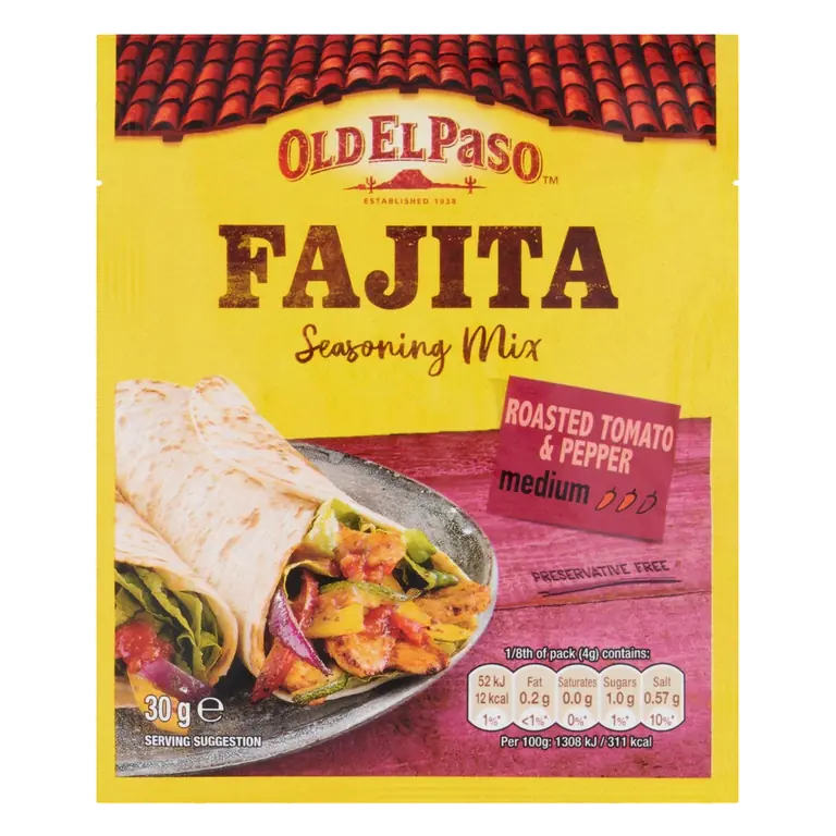 Roasted Tomato & Pepper Fajita Seasoning Mix