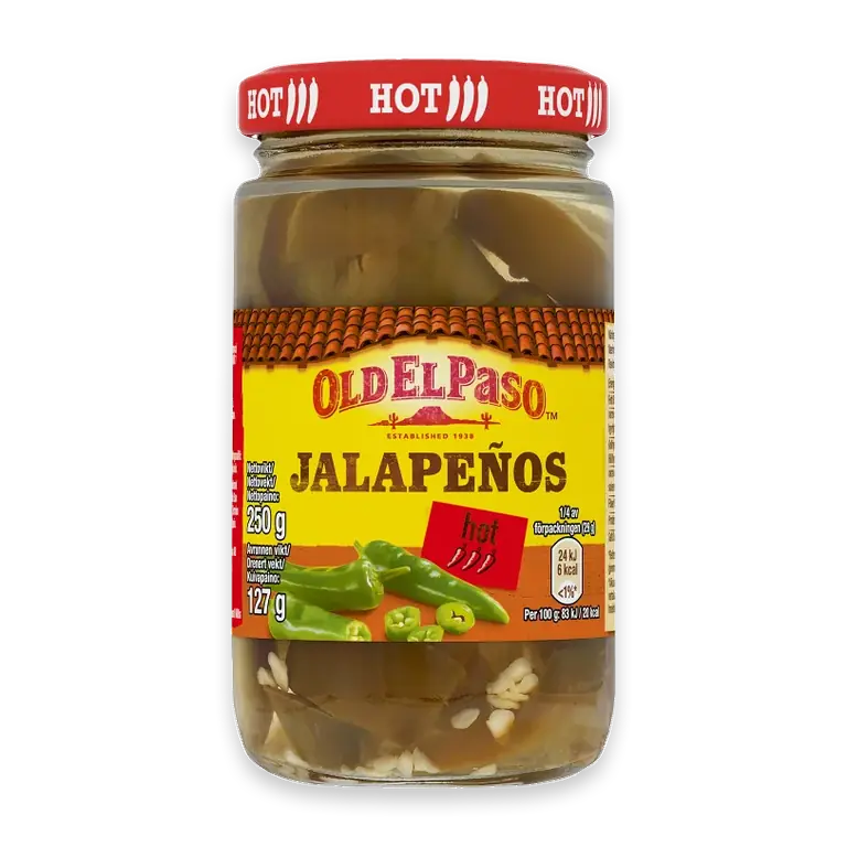 Sliced Green Jalapeños 250g