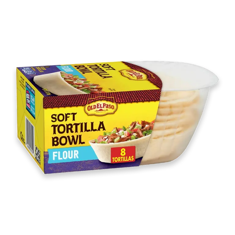 Soft Flour Tortilla Bowls
