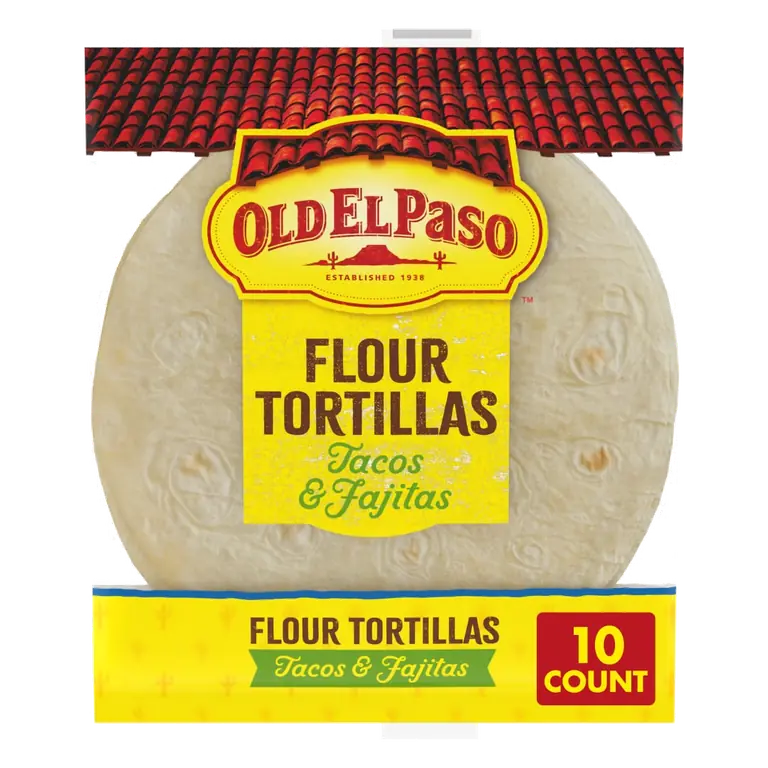 Soft Flour Tortillas for Tacos and Fajitas
