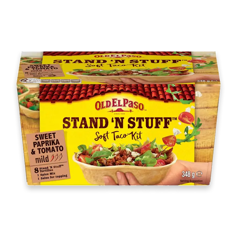 Stand 'N Stuff Soft Taco Kit Mexican Style