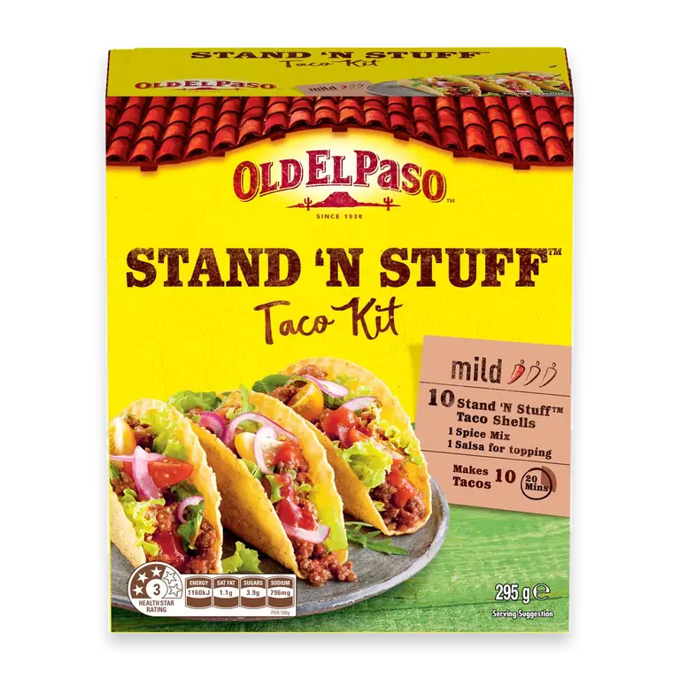 Stand 'N Stuff Taco Kit Mexican Style