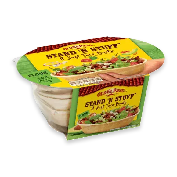 Taco Boats Soft Original 8-pack