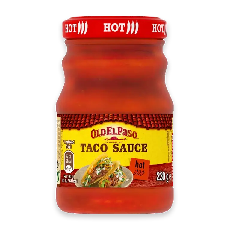Tacosås het 230g