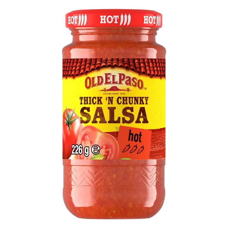 Thick 'N' Chunky Hot Salsa 226g